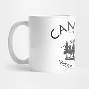 Camping 5-star Mug